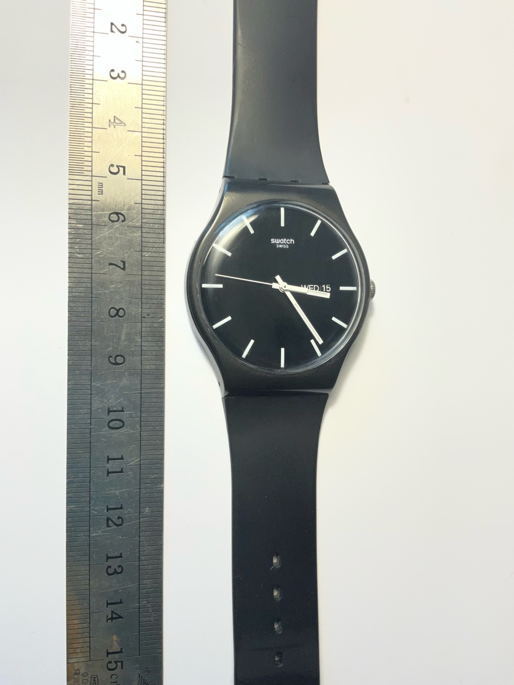 Swatch Mono Black watch